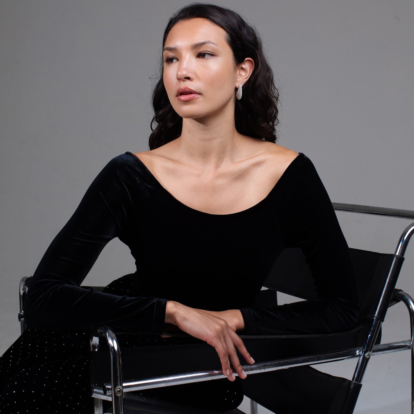 Velvet Bardot Top