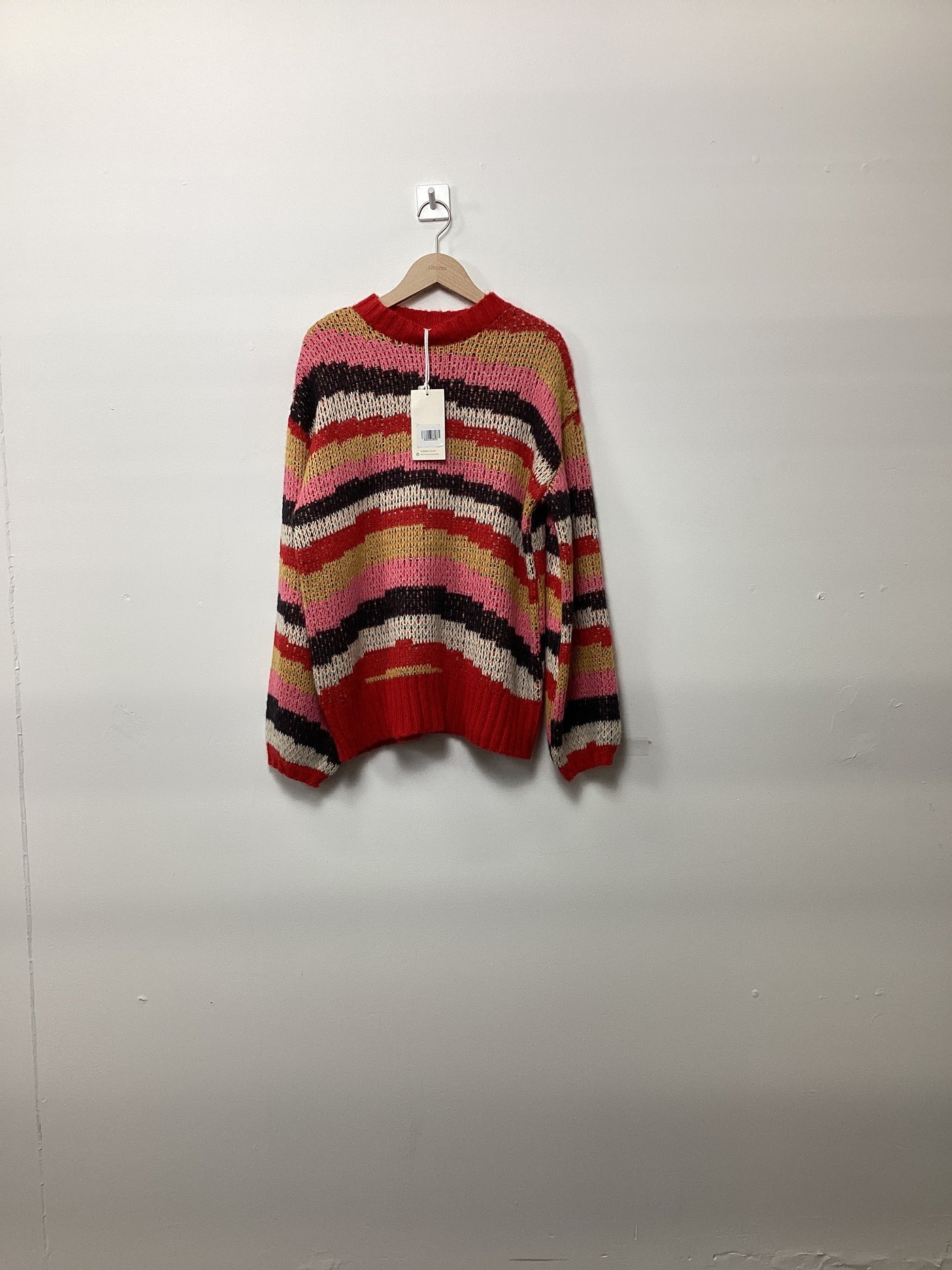 Re-Loved Zig Zag Stripe Jumper - Size 10 view 4