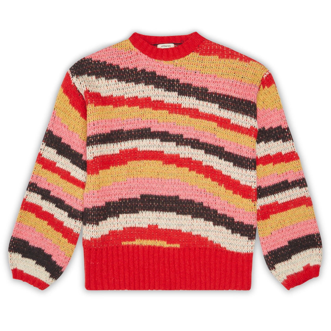 Re-Loved Zig Zag Stripe Jumper - Size 10