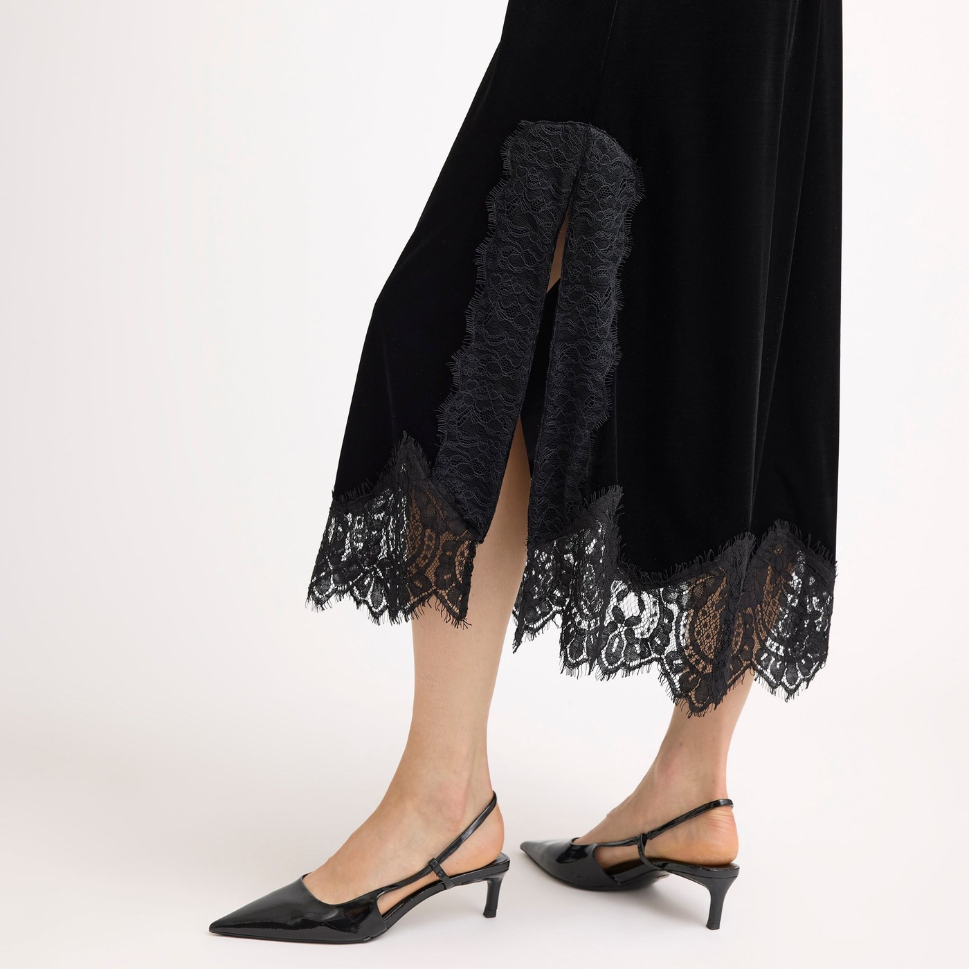 Velvet & Lace Dress view 3