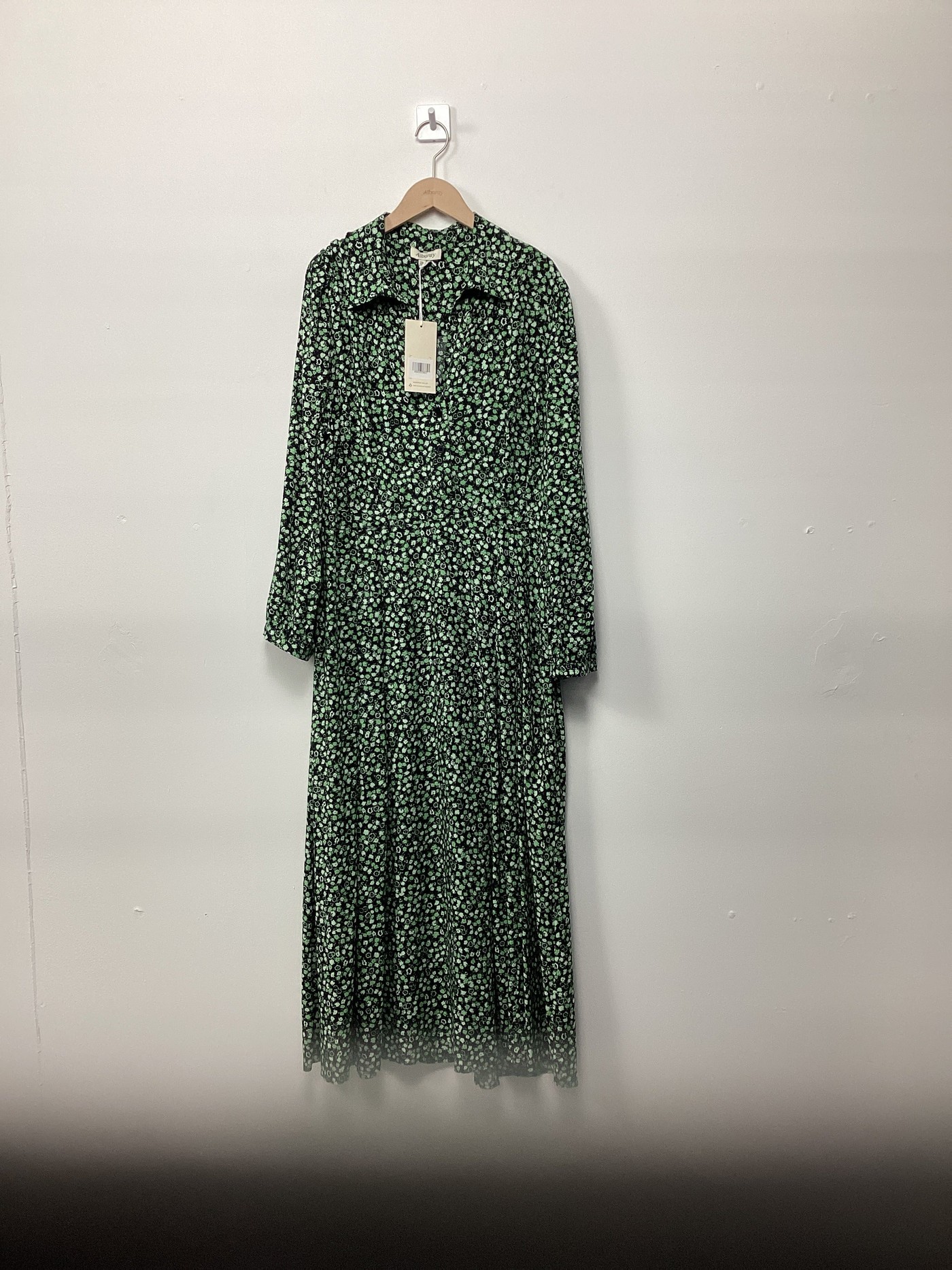 Re-Loved Eve Floral Shirt Dress - Size 10 view 3
