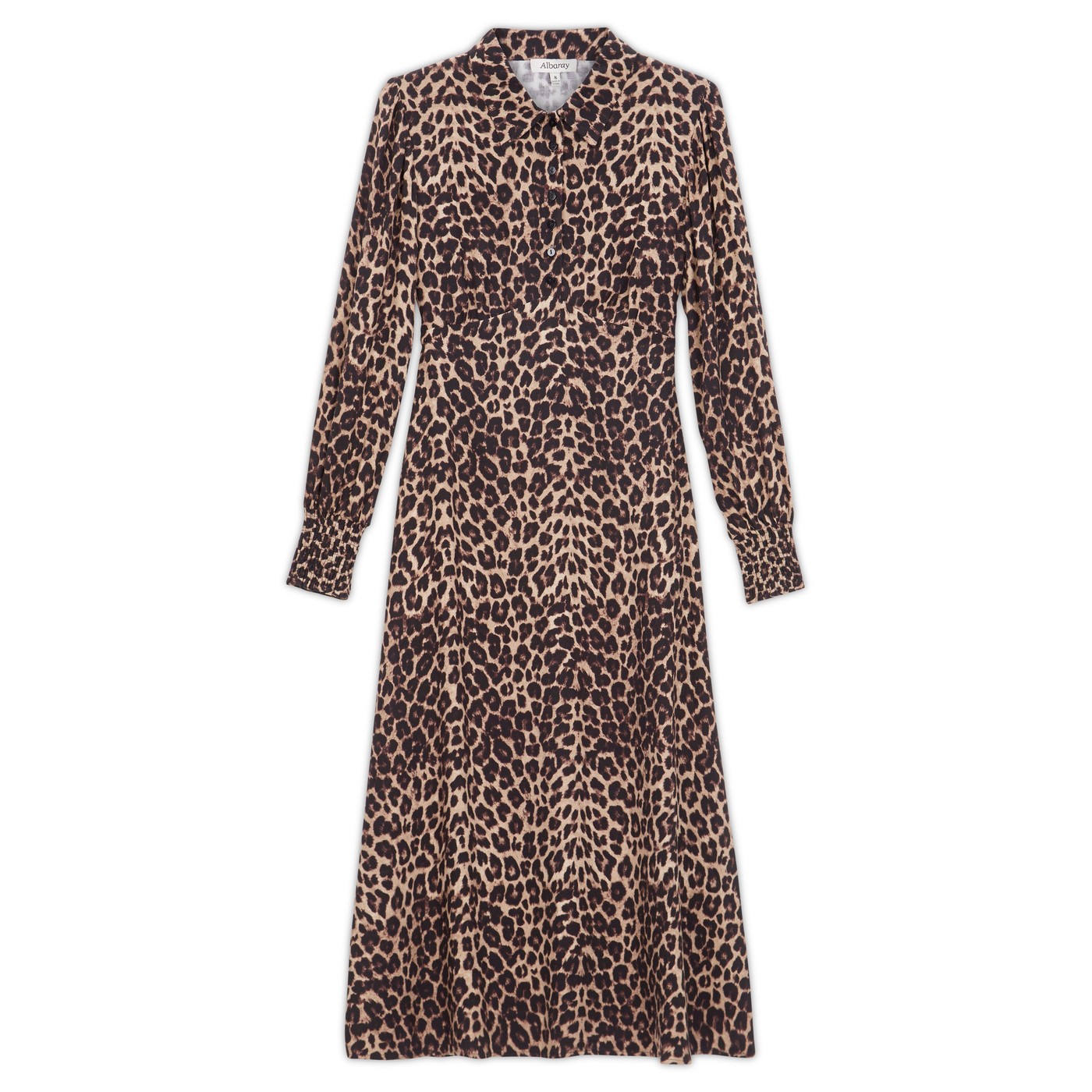 Re-Loved Animal Empire Line Midi Dress - Size 18